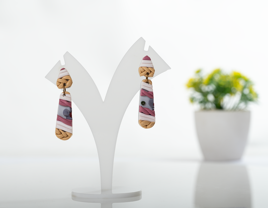 Pastel Swirl Earrings